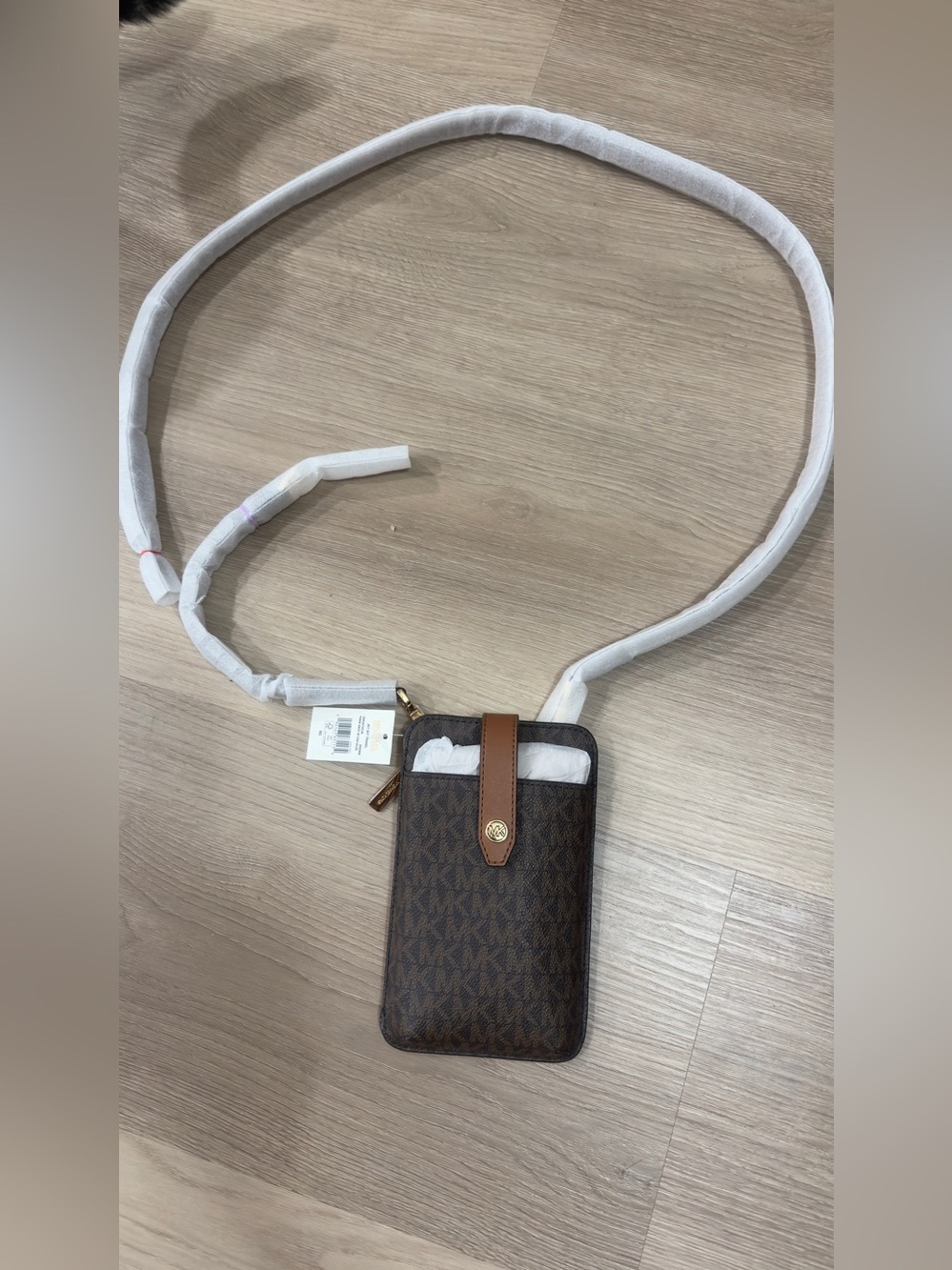 Michael Kors crossbody phone wallet